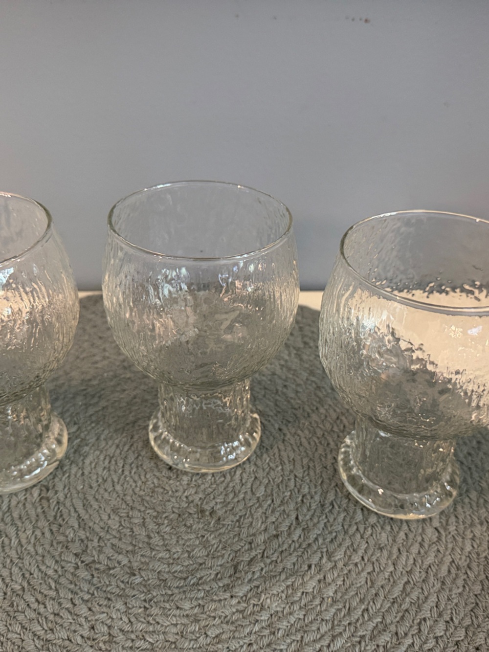 Vintage Indiana Glass Company Goblets